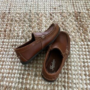Florsheim Boys Brown Leather Dress Loafers